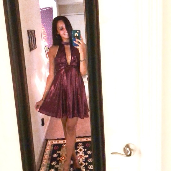 LAST CHANCE—🎀FREE PEOPLE🎀— Glam Sequin Party Mini Dress— Film Noir Slip Dress✨ - Picture 3 of 8